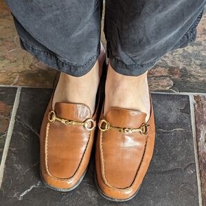vintage ETIENNE AIGNER slip on loafers shoes 8.5